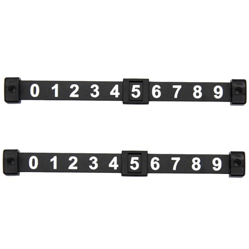 KAHDGSS 2pcs Table Football Counter Plastik Billard Score Board Table Tisch Tor Tor Trefferfußball Zähler Marker Marker von KAHDGSS