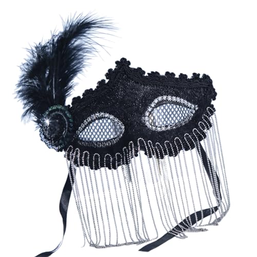 KAHDGSS Damen Herren Kostüme Festival Halloween Gesicht Maskerade Halbgesicht Karneval Party Aufführungen von KAHDGSS