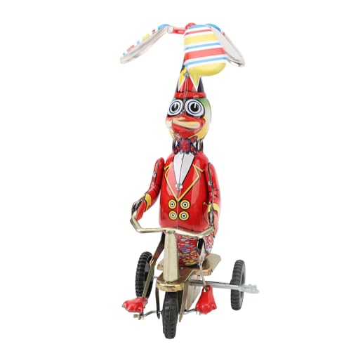 KAHDGSS Dekorative Ente Blechdreirad Retro Blechpolster Windup Spielzeug Ideal Für Dekore Für Und Coffeeshops KAHDGSS Dekorative Ente Blechdreirad Retro Blechpolster Windup Spielzeug Ideal Für Dekore Für Und Coffeeshops von KAHDGSS