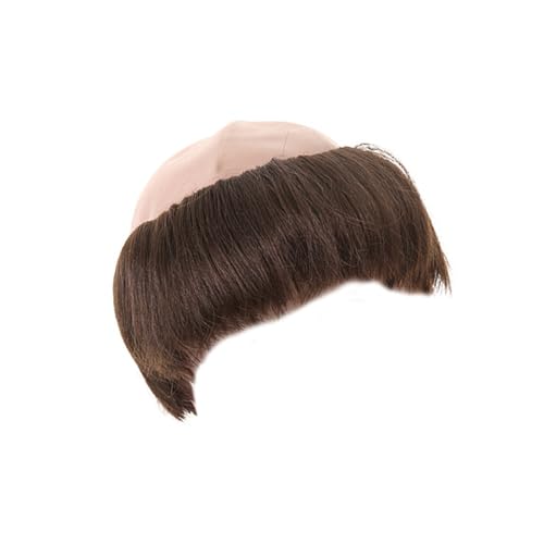 KAHDGSS Glatzenperücke, Hut, Halloween, Kopfbedeckung, Bühnenauftritte, Haarteil, Maskeraden, Kostümzubehör, Cosplay-Kopfschmuck KAHDGSS Glatzenperücke, Hut, Halloween, Kopfbedeckung, Bühnenauftritte, Haarteil, Maskeraden, Kostümzubehör, Cosplay-Kopfschmuck von KAHDGSS