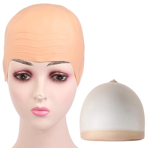 KAHDGSS Glatzkopfkappen, Halloween, Glatzenperücken, Kappen, Cosplay, Hut, Kostüm, für Kinder und Erwachsene, Cosplay-Kostüm, Zubehör für Damen, Herren, Halloween KAHDGSS Glatzkopfkappen, Halloween, Glatzenperücken, Kappen, Cosplay, Hut, Kostüm, für Kinder und Erwachsene, Cosplay-Kostüm, Zubehör für Damen, Herren, Halloween von KAHDGSS