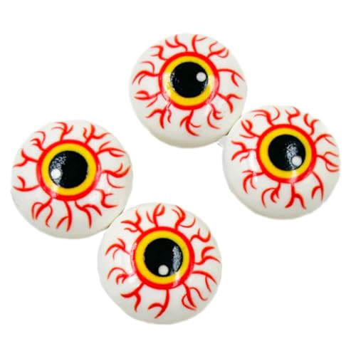KAHDGSS Halloween Augapfel Hair Ornament Harzlegierung Design Perfekt Für Cosplay Schule Event Erwachsene Kinder Multi Verwendung Halloween Haardekorationen von KAHDGSS
