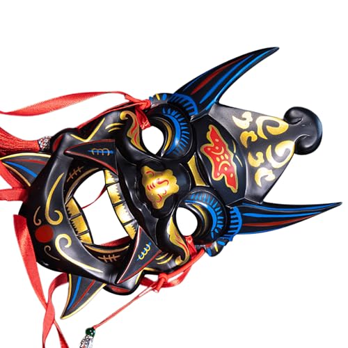 KAHDGSS Hand Bemalten Maske Maskerade Dekorationsmaske Für Frauen Männer Halloween Partymaske Für Maskerade Halloween Dress Up von KAHDGSS