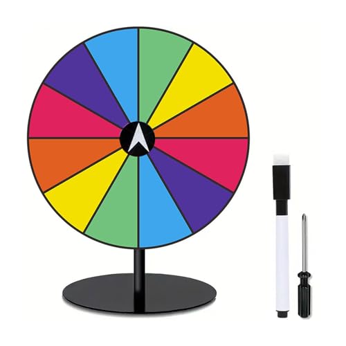 KAHDGSS Interaktiv Rotierendes Spielrad Mit Reibungslosen Ruhigen Rotierenden Mechanismus Vervollständigt Setups Für Gruppenaktivitäts Aktivitäts Aktivitäts Spinradspiele KAHDGSS Interaktiv Rotierendes Spielrad Mit Reibungslosen Ruhigen Rotierenden Mechanismus Vervollständigt Setups Für Gruppenaktivitäts Aktivitäts Aktivitäts Spinradspiele von KAHDGSS