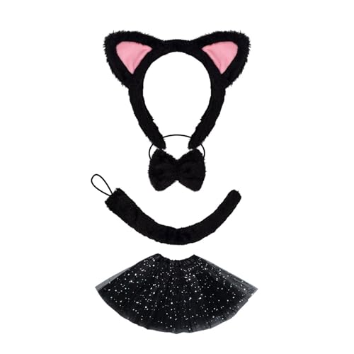 KAHDGSS Katzen Kostüm Set Ohr von KAHDGSS
