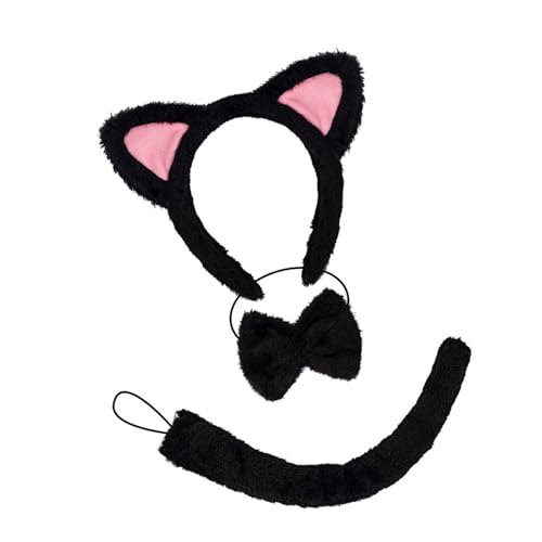 KAHDGSS Katzen Kostüm Set Ohr von KAHDGSS