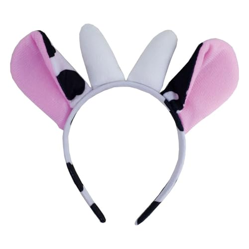 KAHDGSS Kuh-Kostüm-Set, Kuhohren, Schwanz, Fliege, Tutus, Rock, Handschuh, Tier-Kostüm, Zubehör für Halloween, Cosplays KAHDGSS Kuh-Kostüm-Set, Kuhohren, Schwanz, Fliege, Tutus, Rock, Handschuh, Tier-Kostüm, Zubehör für Halloween, Cosplays von KAHDGSS