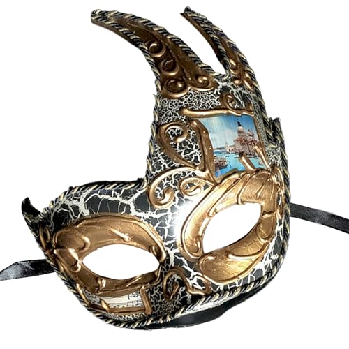 KAHDGSS Maskerade, halbes Gesicht für Damen und Herren, Karneval, Halloween, Maskerade, Augenmaske, Kostüm-Zubehör KAHDGSS Maskerade, halbes Gesicht für Damen und Herren, Karneval, Halloween, Maskerade, Augenmaske, Kostüm-Zubehör von KAHDGSS