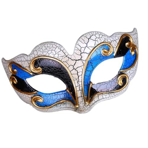 KAHDGSS Maskerade-Kostüm-Dekoration für Damen und Herren, Halloween-Augenmaske, halbes Gesicht, Halloween-Kostüm-Zubehör KAHDGSS Maskerade-Kostüm-Dekoration für Damen und Herren, Halloween-Augenmaske, halbes Gesicht, Halloween-Kostüm-Zubehör von KAHDGSS