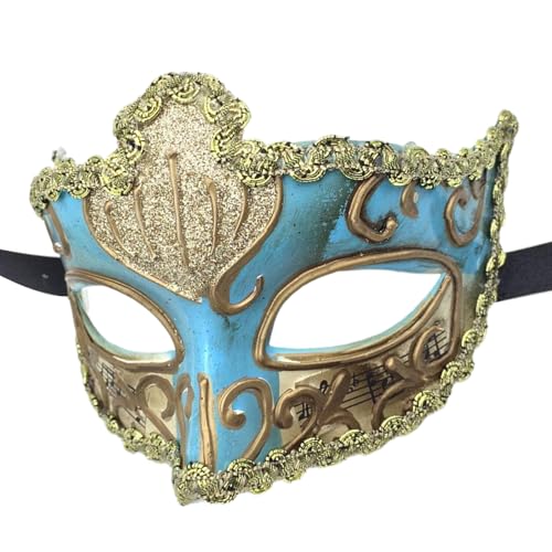 KAHDGSS Maskerade Maske Handgemalte Augenmaske Halloween Cosplay Maske Halbe Gesichtsmaske Für Männer Frauen Maskerade Halloween Dress Up KAHDGSS Maskerade Maske Handgemalte Augenmaske Halloween Cosplay Maske Halbe Gesichtsmaske Für Männer Frauen Maskerade Halloween Dress Up von KAHDGSS