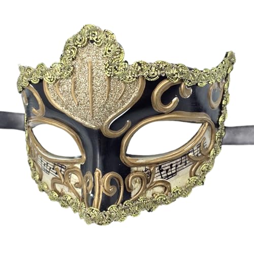 KAHDGSS Maskerade Maske Handgemalte Augenmaske Halloween Cosplay Maske Halbe Gesichtsmaske Für Männer Frauen Maskerade Halloween Dress Up KAHDGSS Maskerade Maske Handgemalte Augenmaske Halloween Cosplay Maske Halbe Gesichtsmaske Für Männer Frauen Maskerade Halloween Dress Up von KAHDGSS