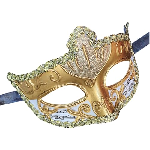 KAHDGSS Maskerade Maske Handgemalte Augenmaske Halloween Cosplay Maske Halbe Gesichtsmaske Für Männer Frauen Maskerade Halloween Dress Up KAHDGSS Maskerade Maske Handgemalte Augenmaske Halloween Cosplay Maske Halbe Gesichtsmaske Für Männer Frauen Maskerade Halloween Dress Up von KAHDGSS