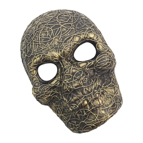 KAHDGSS Maskerade Party Gruseliges Halloween Skelett Totenkopf Vollgesicht für Damen Herren Karneval Geschenke Karneval KAHDGSS Maskerade Party Gruseliges Halloween Skelett Totenkopf Vollgesicht für Damen Herren Karneval Geschenke Karneval von KAHDGSS