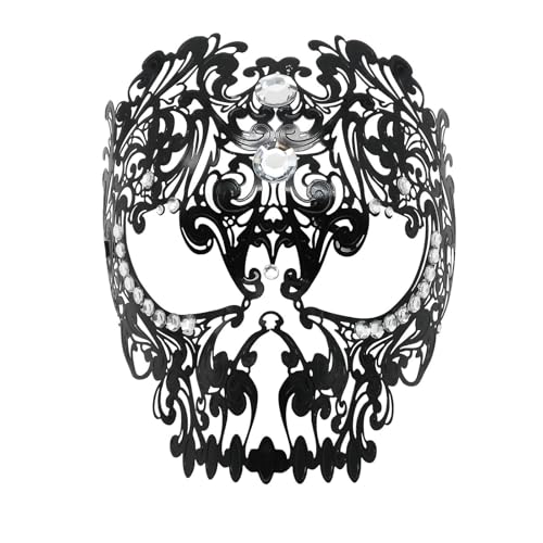 KAHDGSS Masquerade Abend Prom Ball Prinzessin Kostüme Party Venezianer Party Geschenke Für Erwachsene Unisex Maskerade Maske Mit Strasssteinen KAHDGSS Masquerade Abend Prom Ball Prinzessin Kostüme Party Venezianer Party Geschenke Für Erwachsene Unisex Maskerade Maske Mit Strasssteinen von KAHDGSS