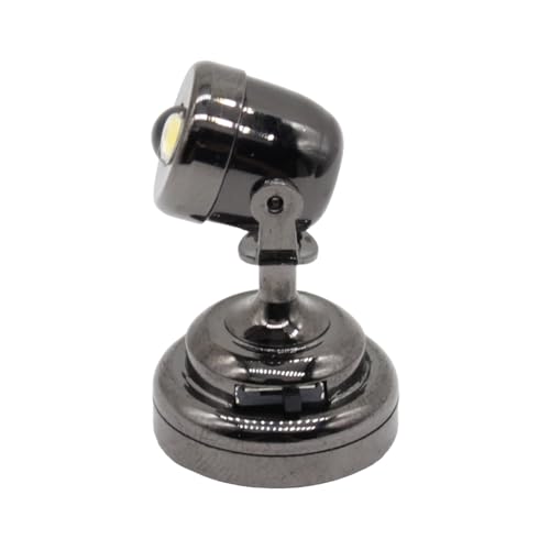 KAHDGSS Miniatur Spotlamp Von 1/12 Skala Für Puppenhäuser Mit LED Batterielicht Und Metallkörper Scheinwerfern Für Wohnzimmer Mit Puppenhäusern Miniaturlampe KAHDGSS Miniatur Spotlamp Von 1/12 Skala Für Puppenhäuser Mit LED Batterielicht Und Metallkörper Scheinwerfern Für Wohnzimmer Mit Puppenhäusern Miniaturlampe von KAHDGSS