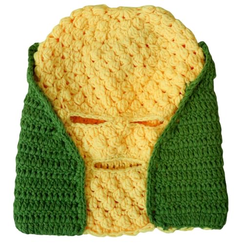 KAHDGSS Neuheit Maize Caps Fun Strickhut Für Halloween Music Festival Acrylhalscover Party Kostüm Requisiten Kopfbedeckung KAHDGSS Neuheit Maize Caps Fun Strickhut Für Halloween Music Festival Acrylhalscover Party Kostüm Requisiten Kopfbedeckung von KAHDGSS