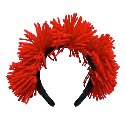 KAHDGSS Patriotischer Haarreif für US-Nationalfeiertag, Familientreffen, Haarband, Pompons, Haarband, Kostüm, Haardekoration, Wahl-Kopfschmuck KAHDGSS Patriotischer Haarreif für US-Nationalfeiertag, Familientreffen, Haarband, Pompons, Haarband, Kostüm, Haardekoration, Wahl-Kopfschmuck von KAHDGSS