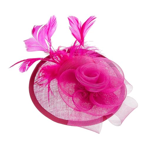 KAHDGSS Raffinierte Leinenparty Accessoire Multifunktionales Leinen Cloche Ladies Für Brautparty Und Fotografie von KAHDGSS