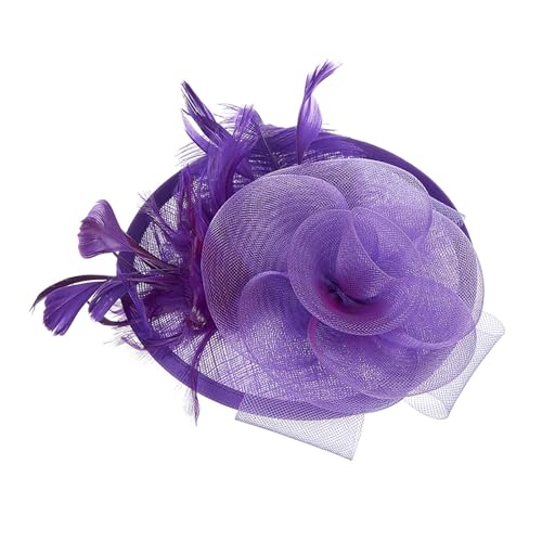 KAHDGSS Raffinierte Leinenparty Accessoire Multifunktionales Leinen Cloche Ladies Für Brautparty Und Fotografie von KAHDGSS