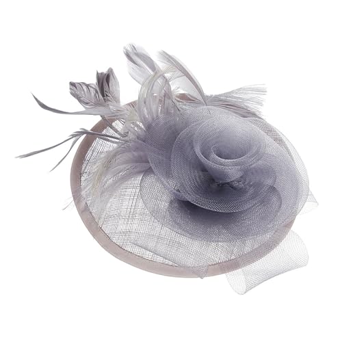 KAHDGSS Raffinierte Leinenparty Accessoire Multifunktionales Leinen Cloche Ladies Für Brautparty Und Fotografie von KAHDGSS