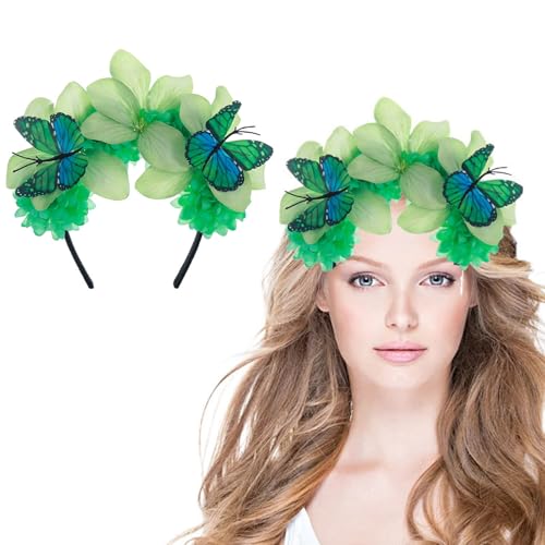 KAHDGSS Schmetterlings-Haarreif, Fascinator, Hut, Monarchen, Tees, Party, Stirnband, Schmetterling-Kopfschmuck, Derby, Halloween-Kostüm für Damen, Halloween-Kostüme KAHDGSS Schmetterlings-Haarreif, Fascinator, Hut, Monarchen, Tees, Party, Stirnband, Schmetterling-Kopfschmuck, Derby, Halloween-Kostüm für Damen, Halloween-Kostüme von KAHDGSS