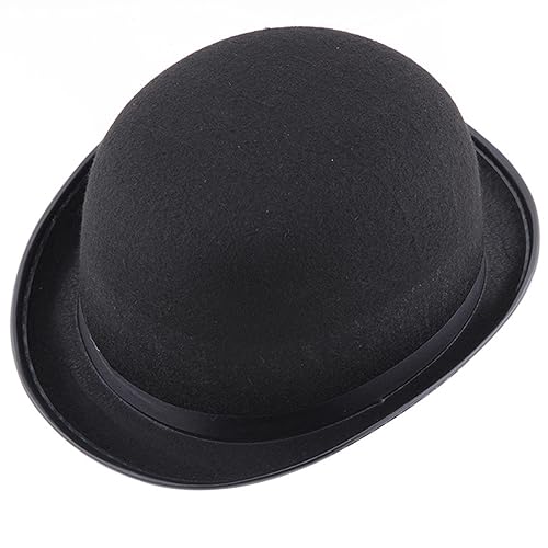 KAHDGSS Schwarzer Hut für Kinder, Uni, formelle Uniform, Magier, Partyhut, Rollenspiel, Bühnenzubehör KAHDGSS Schwarzer Hut für Kinder, Uni, formelle Uniform, Magier, Partyhut, Rollenspiel, Bühnenzubehör von KAHDGSS