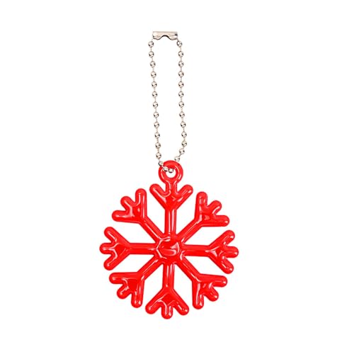 KAHDGSS Snowflake Reflective Warning Anhänger Doppelseite Reflektierender Schlüsselbund Kindersicherheitsreflektor Anhänger Party Geschenk KAHDGSS Snowflake Reflective Warning Anhänger Doppelseite Reflektierender Schlüsselbund Kindersicherheitsreflektor Anhänger Party Geschenk von KAHDGSS