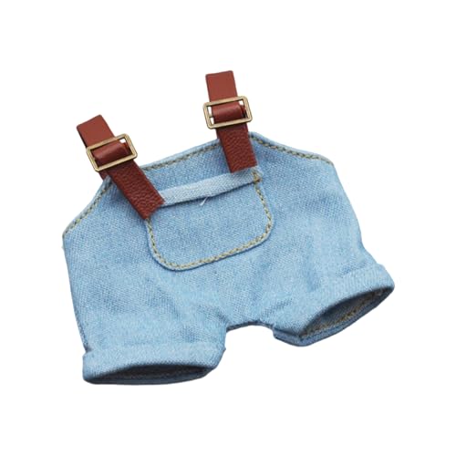 KAHDGSS Stylish Doll Overalls Outfit Für Anime Figur Doll 17cm Weiche Plüschpuppen Dressing Kleidung Kinder Tun Spiele Accessoire Play Accessoire von KAHDGSS