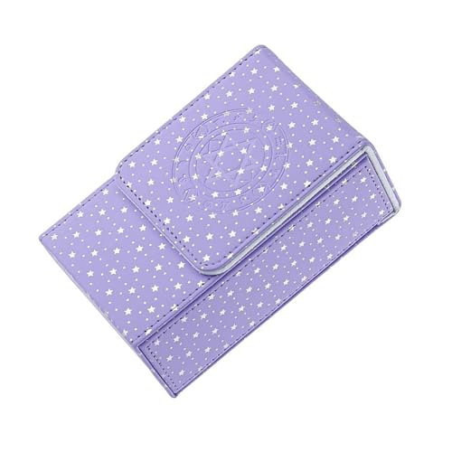 KAHDGSS Tarot Kartenetui Mit Wasserdichter PU Konstruktion Praktische Tarot Karten Aufbewahrungsbox Für Sammler Tarot Box Behälter von KAHDGSS