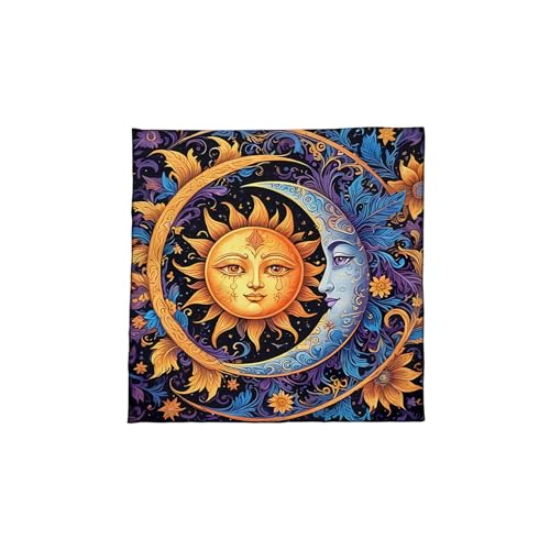 KAHDGSS Tarots Tischdecke Sonnenmondmuster Astrologie Altäre Stoff Göttisch Karten Tisch Stoff Wandteppich Hexereien Versorgung Sonnenmond Muster Tarots Karte Tischdecke Spirituelle Decktuch KAHDGSS Tarots Tischdecke Sonnenmondmuster Astrologie Altäre Stoff Göttisch Karten Tisch Stoff Wandteppich Hexereien Versorgung Sonnenmond Muster Tarots Karte Tischdecke Spirituelle Decktuch von KAHDGSS
