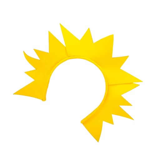 KAHDGSS Verstellbares Lustiges Sonnenstadband Weiches Haar Accessoire Für Halloween School Play Maskerades Requisiten Sternhaarbänder KAHDGSS Verstellbares Lustiges Sonnenstadband Weiches Haar Accessoire Für Halloween School Play Maskerades Requisiten Sternhaarbänder von KAHDGSS