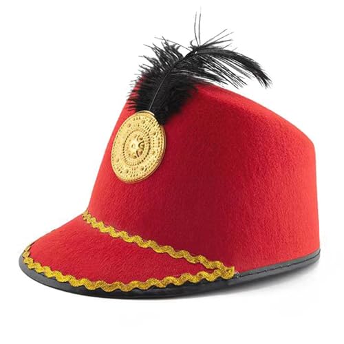 KAHDGSS Vintage Knight Halloween Männer Soldat Vintage Party Ehrenwächter Show Top Bonnet Men Cosplay Party Kostüm Kopfbedeckung Feather Performance Elegante Kopfbedeckung KAHDGSS Vintage Knight Halloween Männer Soldat Vintage Party Ehrenwächter Show Top Bonnet Men Cosplay Party Kostüm Kopfbedeckung Feather Performance Elegante Kopfbedeckung von KAHDGSS