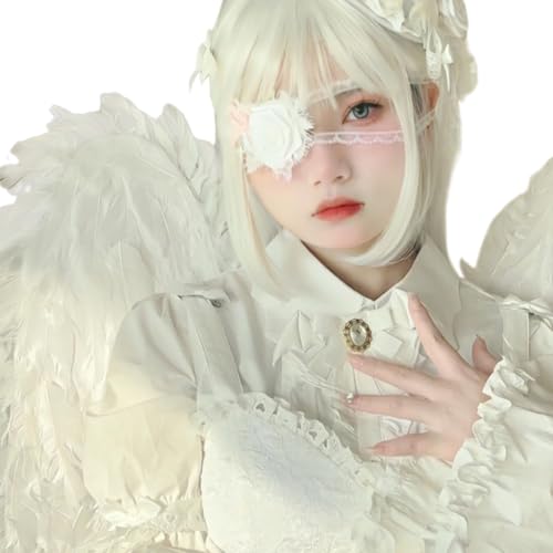 KAHDGSS Vintage Lace Eye Maske Frauen Maskeraden Augenmaske Bequeme Kleidung Für Halloween Maskerades Cosplay Rollenspiele Event von KAHDGSS