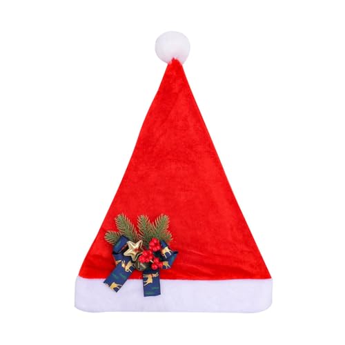 KAHDGSS Weihnachtsmann Klauseln Erwachsener Weihnachtsfeiertag Für Frauen Und Männer Festliche Weihnachtsfeiern Liefert Weihnachtshüte Mit Schleifen Weihnachtsmann Kopfbedeckungen KAHDGSS Weihnachtsmann Klauseln Erwachsener Weihnachtsfeiertag Für Frauen Und Männer Festliche Weihnachtsfeiern Liefert Weihnachtshüte Mit Schleifen Weihnachtsmann Kopfbedeckungen von KAHDGSS