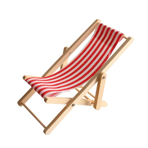 Liege Miniatur-Display für Puppenhäuser im Maßstab 1:12 für Rollenspiele und Display, realistische Holzmöbel, Liegestuhl-Modell Liege Miniatur-Display für Puppenhäuser im Maßstab 1:12 für Rollenspiele und Display, realistische Holzmöbel, Liegestuhl-Modell von KAHDGSS