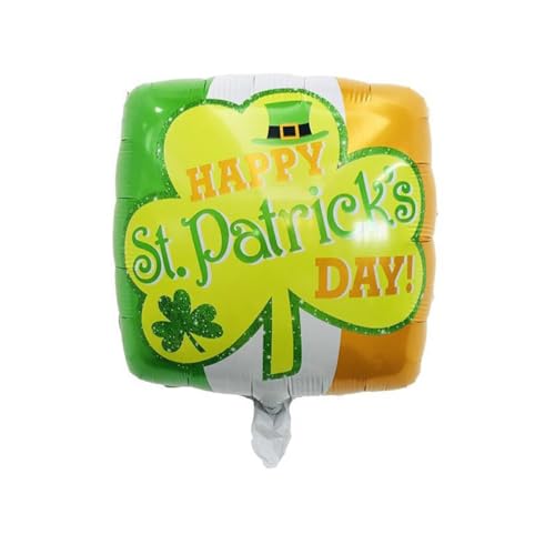 Shamrock Folienballons Square Irish Balloons Bier Weingläser Balloons St. Patricks Party Dekorationen von KAHDGSS