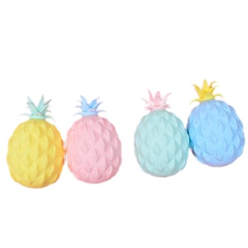 Zappelspielzeug Stressbälle Neuheit Pulverkugel Anti Ananas Relief Vent Ananas Dekompression Spielzeugstress Bälle Billig von KAHDGSS