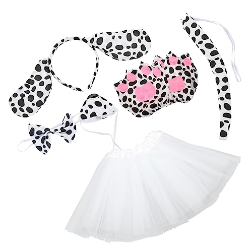 KAILIKETIY 1 Satz Hundeohren-Stirnband mit Halloween-Kostümset Halloween-Verkleidungsset für Bogen Haarband Kinderkommode Stirnband mit Hundeohren Kostüm-Welpenohren-Stirnband Stoff KAILIKETIY 1 Satz Hundeohren-Stirnband mit Halloween-Kostümset Halloween-Verkleidungsset für Bogen Haarband Kinderkommode Stirnband mit Hundeohren Kostüm-Welpenohren-Stirnband Stoff von KAILIKETIY