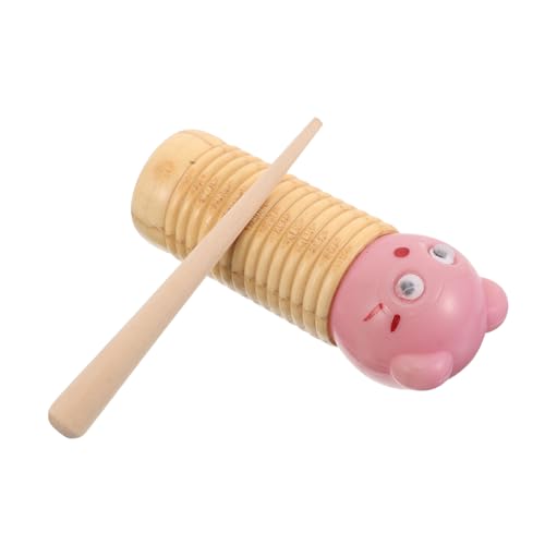 KAILIKETIY 1 Set Schlaginstrument Aus Holz: Rhythmus-musikspielzeug – Handgehaltenes Guiro Aus Holz Mit Schaber – Orff-musikspielzeug Für Die Frühe Kindheit von KAILIKETIY