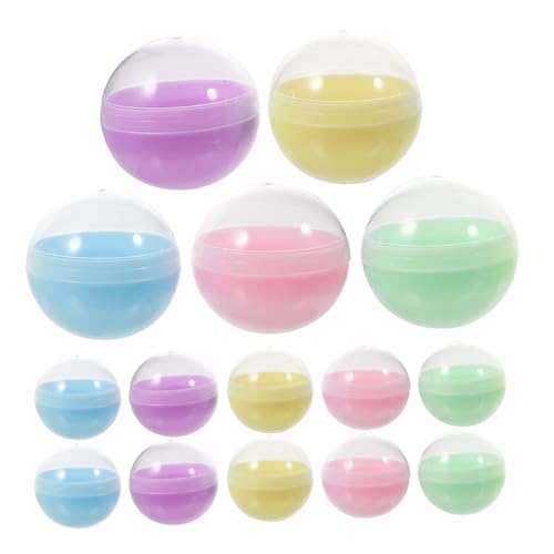 KAILIKETIY 100 Stück -schale in Macaron-farbe Mini-verkaufsautomat Kapselspielzeug Kapselautomat Klare Kugel -kapselmaschine Mini-kaugummiautomaten Pp KAILIKETIY 100 Stück -schale in Macaron-farbe Mini-verkaufsautomat Kapselspielzeug Kapselautomat Klare Kugel -kapselmaschine Mini-kaugummiautomaten Pp von KAILIKETIY
