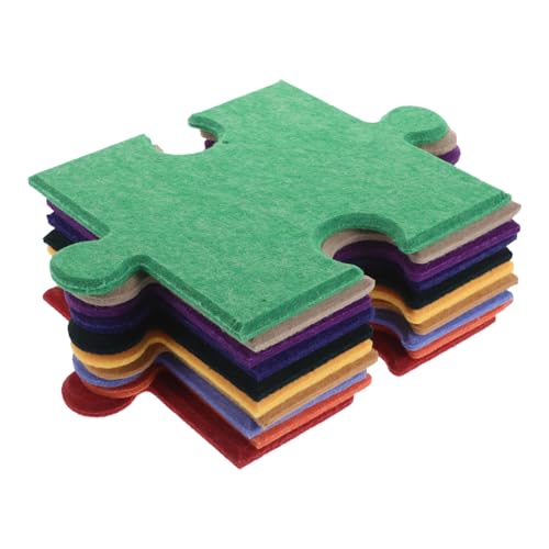 KAILIKETIY 10Stücke Teiliges Filz Puzzle Board zur Wanddekoration Selbstklebendes DIY Board für Zuhause und Büro Kreatives Dekorationselement für Kinderzimmer und Eingangsbereiche KAILIKETIY 10Stücke Teiliges Filz Puzzle Board zur Wanddekoration Selbstklebendes DIY Board für Zuhause und Büro Kreatives Dekorationselement für Kinderzimmer und Eingangsbereiche von KAILIKETIY