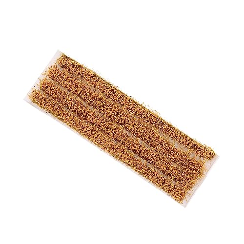 KAILIKETIY 1Satz Statischer Grasstreifen Kunststoff Weizenfeld Landschaftsdekor Für DIY Sandtisch Modelleisenbahn Und Leicht Und Pflegeleicht von KAILIKETIY