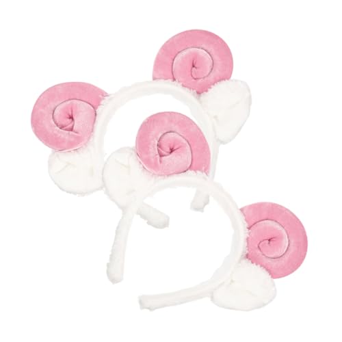 KAILIKETIY 2 Stück Süßes Schaf Horn Haarband Stirnband für Partys Cosplay Geburtstagsfeiern Bequemes und Atmungsaktives Design für Fotos mit Freunden KAILIKETIY 2 Stück Süßes Schaf Horn Haarband Stirnband für Partys Cosplay Geburtstagsfeiern Bequemes und Atmungsaktives Design für Fotos mit Freunden von KAILIKETIY