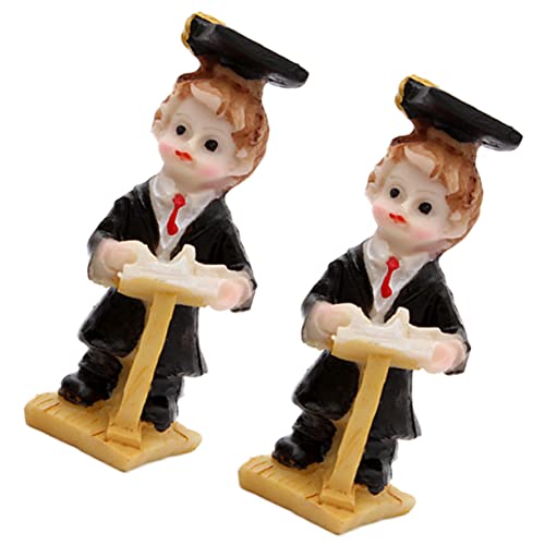KAILIKETIY 2pcs Kleine Arztverzierung Miniaturfiguren Kuchen Verzieren Klasse Von 2022 Partyartikeln Mini -abschlusskappen Fotoornament Terrarium Antike Figuren Graduierte Figur Harz KAILIKETIY 2pcs Kleine Arztverzierung Miniaturfiguren Kuchen Verzieren Klasse Von 2022 Partyartikeln Mini -abschlusskappen Fotoornament Terrarium Antike Figuren Graduierte Figur Harz von KAILIKETIY