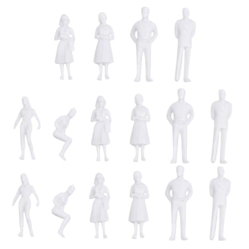 KAILIKETIY 30Pcs Sand Tisch weißer Bösewicht architektonische Miniaturfiguren Mini-Schaufensterpuppe Ödland bastelkasten bastelbedarf die ungefärbten Modelle lebensechte Modelle Plastik KAILIKETIY 30Pcs Sand Tisch weißer Bösewicht architektonische Miniaturfiguren Mini-Schaufensterpuppe Ödland bastelkasten bastelbedarf die ungefärbten Modelle lebensechte Modelle Plastik von KAILIKETIY