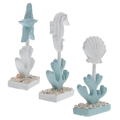 KAILIKETIY Mediterranen Stil 3 Stücke Seepferdchen Shell Verzierungen Harz Desktop Dekoration Für Büro KAILIKETIY Mediterranen Stil 3 Stücke Seepferdchen Shell Verzierungen Harz Desktop Dekoration Für Büro von KAILIKETIY