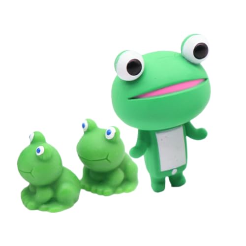 KAILIKETIY 3stücke Mini Frosch Figuren Aus Resin Realistische Dekoration Für Garten Balkon Und Miniatur Landschaften Für Puppenhäuser Und Mikro-landschaften KAILIKETIY 3stücke Mini Frosch Figuren Aus Resin Realistische Dekoration Für Garten Balkon Und Miniatur Landschaften Für Puppenhäuser Und Mikro-landschaften von KAILIKETIY