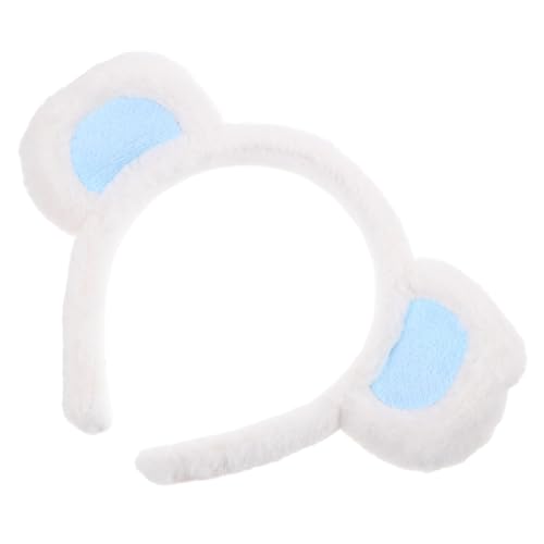 KAILIKETIY 4Stücke Teiliges Bärenohren Haarband für Mädchen Niedliche Cartoon Stirnbänder für Cosplay Partys und Fotoshootings für Einzigartige und Unvergessliche von KAILIKETIY