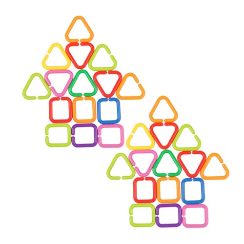 KAILIKETIY 70 Stück Teiliges Kettenspielzeug Geometrische Lernringe Feinmotorik Tragbares für Kinderwagen und Hochstuhl Zubehör Set KAILIKETIY 70 Stück Teiliges Kettenspielzeug Geometrische Lernringe Feinmotorik Tragbares für Kinderwagen und Hochstuhl Zubehör Set von KAILIKETIY