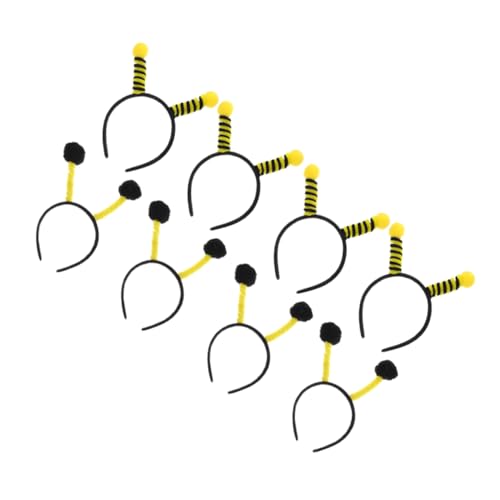 KAILIKETIY 8Stücke Bienen Stirnbänder mit Fühlern für Kostümpartys Lustige Kopfaccessoires für Bienen Cosplay für Halloween und Mottopartys Hochwertiger Party Kopfschmuck KAILIKETIY 8Stücke Bienen Stirnbänder mit Fühlern für Kostümpartys Lustige Kopfaccessoires für Bienen Cosplay für Halloween und Mottopartys Hochwertiger Party Kopfschmuck von KAILIKETIY